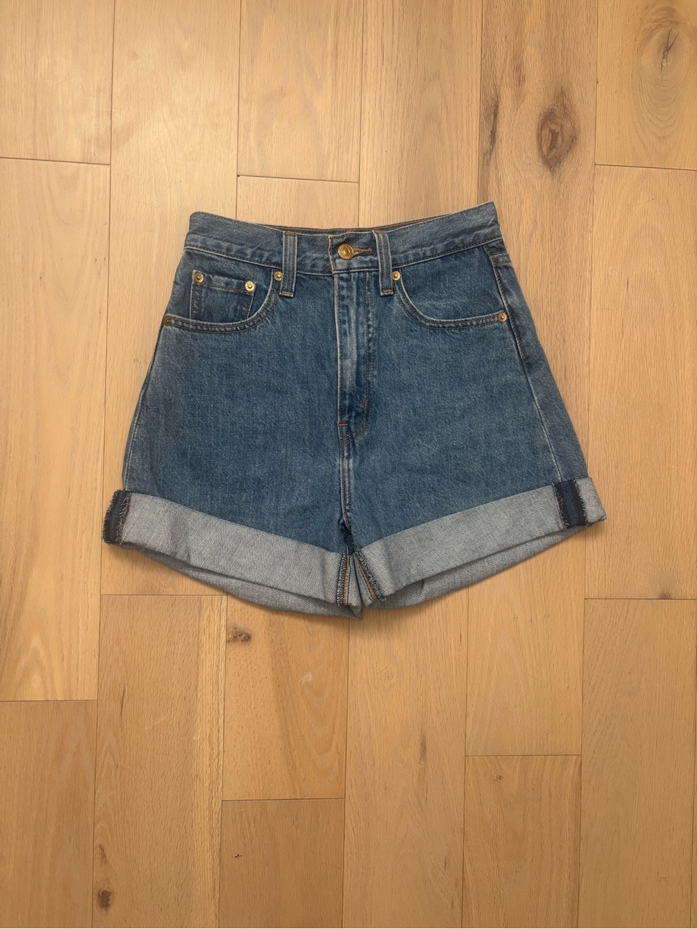 Levi’s x Pokémon denim shorts in excellent pre-owned condition.